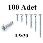 SUNTA VİDASI 3.5x30 (100 Adet)