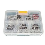 Sunta Vidası Seti 245 Parça Çap 3.5 MM Boy 13-16-20-25-30 MM