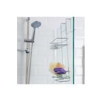 SUNTEL BANYO MUTFAK AKSESUARLARI Suntel Duşakabin Şampuanlık - CHROME
