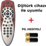 Suntel Dijitürk Hd Cihaz Uyumlu Kumanda - Beyaz
