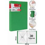 Sunum Dosyası 30 Lu 1 Paket Poşet Dosyalı Katalog Dosyası 30 Poşetli Kendinden Dosya Plastik Kapaklı
