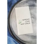 Sunum Peçetesi Spread Love Not Virus Yazılı Konuşan Kağıt Peçete