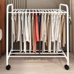 Sunum standı, zeminde duran, pantolon askısı, tekerlekli araba, pantolon askısı, metal elbise askısı, genişletilebilir, kot etek elbise askısı, dolap düzenleyici, raf, uzatılabilir pantolon standı,