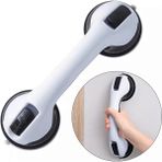 Sunup SN-14661 Vantuzlu Banyo Tutacağı - Kayma Düşme Önleyici Kilitli Tutunma Barı ( Lisinya ) - Renkli