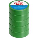 Sunup SN-27923 Yeşil 0.13X18MM Izole Pvc Elektrik Yalıtım Bant (5'li Paket) - Renkli