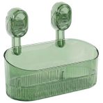 Sunup Sn-29266 Vantuzlu Şeffaf Banyo Mutfak Rafı Organizer