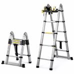 Sunup Sn-29682 3.2+3.2 Metre Teleskopik Merdiven Karavan Port Tavan Çadır Tekne Katlanır Alüminyum