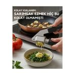 SUNVEO Metal Lüks Sarımsak Ezici