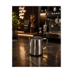 SUNVERA ÇELİK Paslanmaz Çelik 304 Kalite Barista Süt Potu 500 ml – Latte Art ve Süt Köpürtme Sürahisi – Kahve Makinesi Uyumlu Bulaşık Makinasında Yıkanır Milk Pitcher 500 ML Sütlük 1 ADET