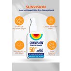 Sunvision 50 ml Kuru ve Hassas Cilt Güneş Kremi
