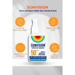 Sunvision Kuru ve Hassas Ciltler İçin Güneş Kremi 50 ml 50+ SPF Hipoalerjenik Nemlendirici