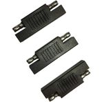 Sunway Solar SAE Polarite Ters Adaptör Konnektörleri SAE için SAE Hızlı Bağlantı Kesme Uzatma Kablosu, Güneş Paneli Pil Güç Şarj Cihazı ve Bakımcı-3Pack