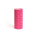 SUNYOGA Foam Roller Masaj Rulosu – Yoga, Pilates, Fitness ve Fizyoterapi İçin EVA Köpük Masaj Aleti (33x14 cm) (Pembe)