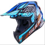 Suomy X-Wıng Motley Kask Mavi Siyah - XL