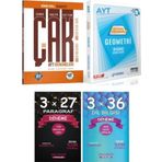 Supara + Kr 2025 Ayt Geometri Konu Deneme + Çak Deneme + Anla Kazan Deneme Seti 4 Lü Set