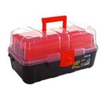 Süper-Bag 16" Raflı Balıkçı Takım Çantası Turuncu