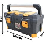 Super-Bag ASR-4051 22 inç Black Alüminyum Saplı Takım Çantası