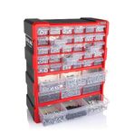Super-Bag ASR-6001 Siyah 39'lu Mono Blok Çekmeceli Organizer