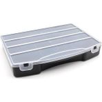 Super Bag Organizer - 10 Balıkçı Malzeme Kutusu - Siyah
