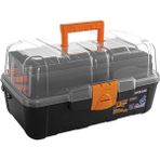 Super Bag SüpeR-Bag 16" Raflı Balıkçı Takım Çantası siyah