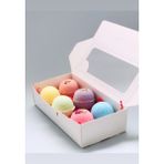 Super Bath Bomb 6*40 Gram Küçük Boy Banyo Topu, Banyo Bombası, Nem Topu