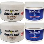 Süper Çörek Otu Kremi Xl Boy 2X200 Ml+Painclass Kuyruk Yağı Kremi 2X150 ml - 1Paket