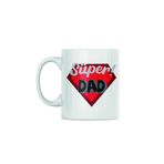 Super Dad Babalar Günü Doğum Günü Hediye Baskılı Kupa Bardak, QBM1162-2
