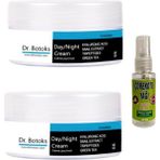 Süper Dr Botoks Yaslanma Karşıtı Yüz Bakım Kremi 50 ml x 2 Adet+Çörek Otu 30 ml - 1li