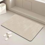 Süper Emici Kaymaz Banyo Paspası 90x150cm Yatak Odası Tuvalet Duş için Hızlı Kuruyan Banyo Taşı Paspası Yıkanabilir Gri Banyo Paspası Paspasları Halı Küvet Lavabo Mutfak Kapısı için Büyük Boy Banyo