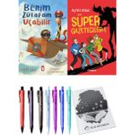 Süper Gazeteciler 1 ve Benim Zürafam Uçabilir 2li Set