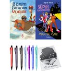 Süper Gazeteciler 2 Parktaki Esrar ve Benim Zürafam Uçabilir 2li Set