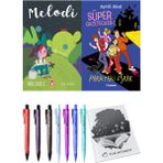 Süper Gazeteciler 2 Parktaki Esrar ve Melodi 2'li Set - Kalem