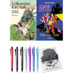 Süper Gazeteciler 2 Parktaki Esrar ve Volkandan Kaçmak 2li Set