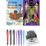 Süper Gazeteciler 3 Likörlü Çikolata ve Benim Zürafam Uçabilir 2li Set