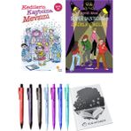 Süper Gazeteciler 3 Likörlü Çikolata ve Kedilerin Kaybolma Mevsimi 2'li Set - Kalem
