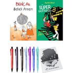 Süper Gazeteciler 4 Belalı Davetiye ve Bebek Annem 2'li Set - Kalem
