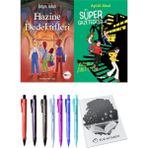 Süper Gazeteciler 4 Belalı Davetiye ve Hazine Dedektifleri 2'li Set - Kalem