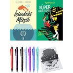 Süper Gazeteciler 4 Belalı Davetiye ve İçimdeki Müzik 2'li Set - Kalem