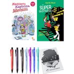 Süper Gazeteciler 4 Belalı Davetiye ve Kedilerin Kaybolma Mevsimi 2li Set + Hediyeli