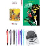 Süper Gazeteciler 4 Belalı Davetiye ve Matilda 2'li Set - Kalem