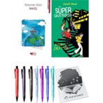 Süper Gazeteciler 4 Belalı Davetiye ve Maviş 2'li Set - Kalem