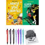 Süper Gazeteciler 4 Belalı Davetiye ve Naneyi Yedik Lokantası 2'li Set - Kalem