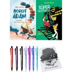 Süper Gazeteciler 4 Belalı Davetiye ve Nohut Adam 2'li Set - Kalem