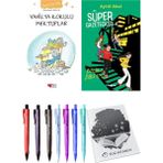 Süper Gazeteciler 4 Belalı Davetiye ve Vanilya Kokulu Mektuplar 2'li Set - Kalem