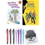 Süper Gazeteciler 5 Son Baskı ve Geçmişe Tırmanan Merdiven 2'li Set - Kalem