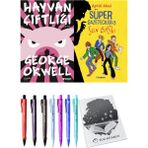 Süper Gazeteciler 5 Son Baskı ve Hayvan Çiftliği 2'li Set - Kalem