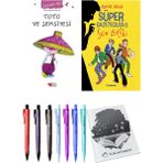 Süper Gazeteciler 5 Son Baskı ve Toto ve Şemsiyesi 2'li Set - Kalem