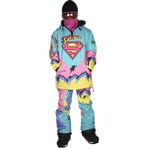 Super Girl Tasarım Kayak ve Snowboard Takımı Snowsea SS7790 - 15 - 16 Yaş - Mavi