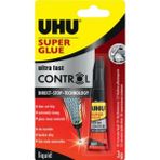 Super Glue Japon Yapıştırıcı 3 gr (Bl1) UHU36015 - Şeffaf