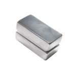Süper Güçlü Neodyum Mıknatıs 40x20x10 mm - Proje, Ödev, Hobi (1 Adet) - Gümüş